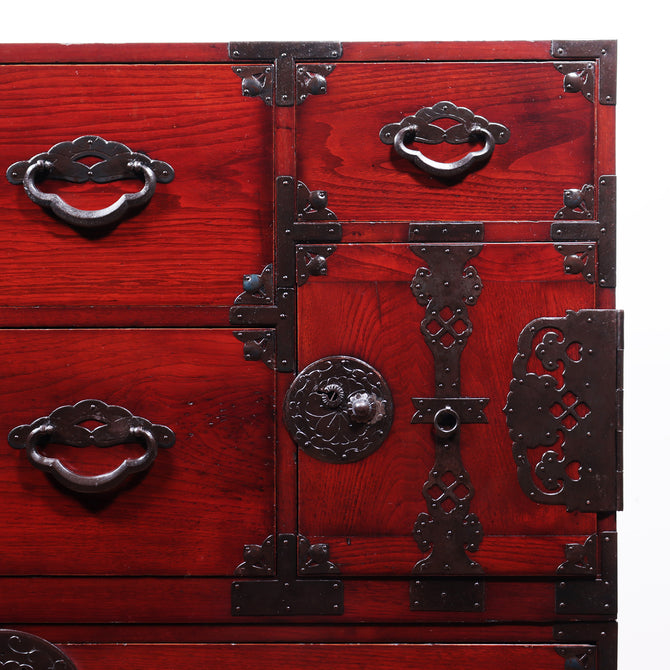 米沢桜紋衣裳箪笥【Yonezawa clothing chest 】 [j1092]