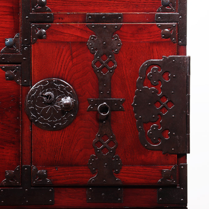 米沢桜紋衣裳箪笥【Yonezawa clothing chest 】 [j1092]