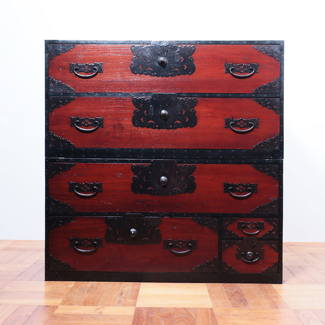 時代箪笥／佐渡小木衣裳箪笥【SADO OGI clothing chest】 [j1093]Japanese Antique Furniturepanese Antique Furniture