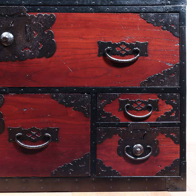 時代箪笥／佐渡小木衣裳箪笥【SADO OGI clothing chest】 [j1093]JaJapanese Antique Furniturepanese Antique Furniture