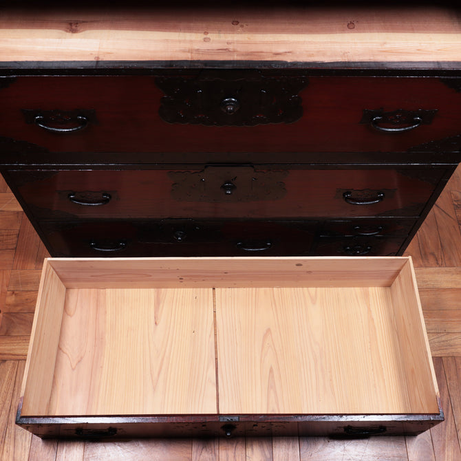 時代箪笥／佐渡小木衣裳箪笥【SADO OGI clothing chest】 [j1093]Japanese Antique Furniturepanese Antique Furniture