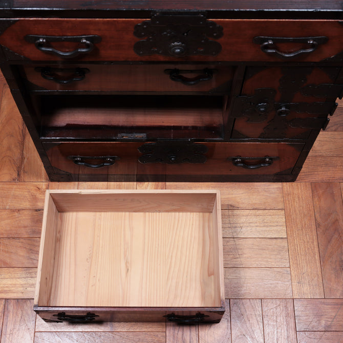 庄内閂付小箪笥【Shonai small chest】 [j1094]