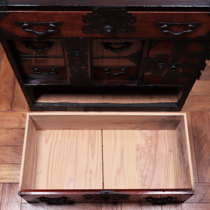 庄内閂付小箪笥【Shonai small chest】 [j1094]
