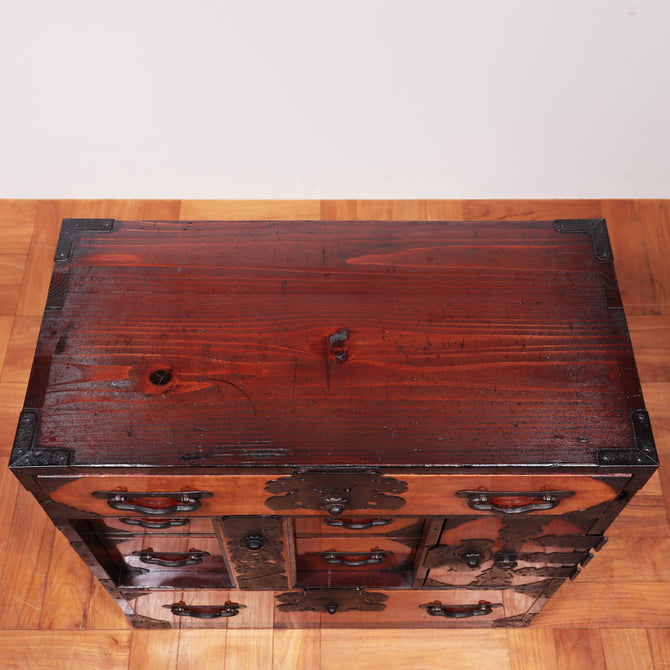 庄内閂付小箪笥【Shonai small chest】 [j1094]