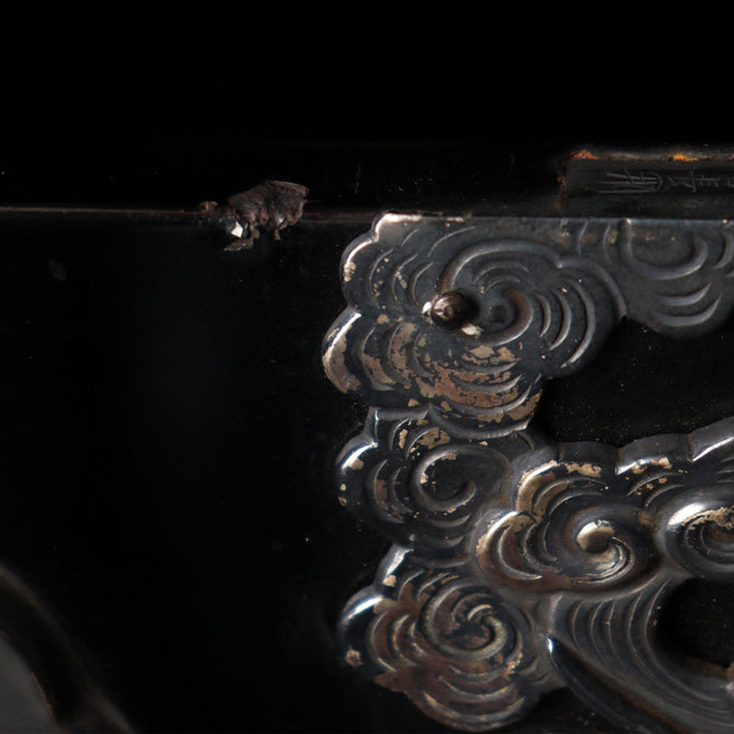 鍔紋様提箪笥【SAGEDANSU wiith TSUBA design】[k0602]