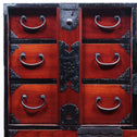 閂付小箪笥　スタンド付き【Small chest with metal stand】 [j1096]