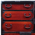閂付小箪笥　スタンド付き【Small chest with metal stand】 [j1096]