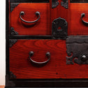 閂付小箪笥　スタンド付き【Small chest with metal stand】 [j1096]