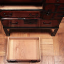 閂付小箪笥　スタンド付き【Small chest with metal stand】 [j1096]