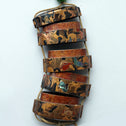 馬尽くし漆絵蒔絵印籠【INRO (Medicine case) with horse design】[k0604]