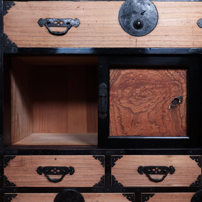 桐帳場箪笥【Merchant chest】 [j1104]
