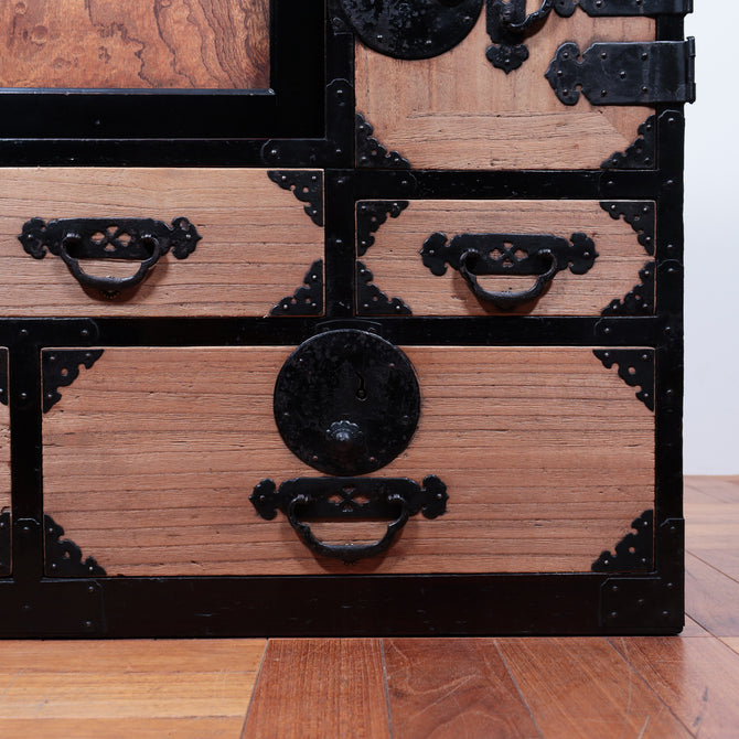 時代箪笥／桐帳場箪笥【Merchant chest】 [j1104]　Japanese Antique Furniture