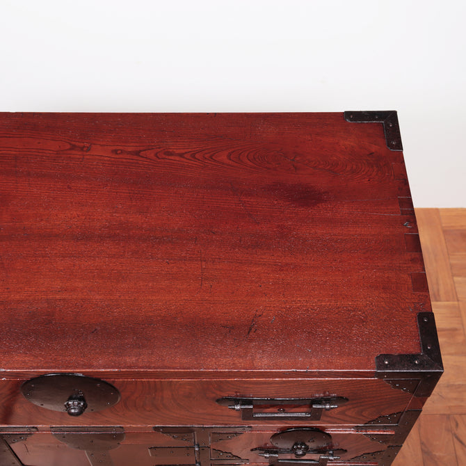 越後帳場箪笥【ECHIGO merchant chest】 [j1105]