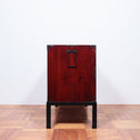 米沢桜紋衣裳箪笥　スタンド付き【Yonezawa clothing chest with metal stand 】 [j1106]