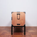 桐米沢桜紋衣裳箪笥　スタンド付き【KIRI YONEZAWA clothing chest with metal stand 】 [j1107]