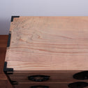 桐米沢桜紋衣裳箪笥　スタンド付き【KIRI YONEZAWA clothing chest with metal stand 】 [j1107]