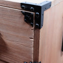 桐米沢桜紋衣裳箪笥　スタンド付き【KIRI YONEZAWA clothing chest with metal stand 】 [j1107]