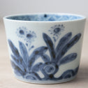 古伊万里草花紋様蕎麦猪口　1客【OLD IMARI SOBA CHOKO -soba noodle cup 1pc】[p0353]