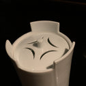 井上萬ニ/白磁香炉【 White porcelain insence burner made by Inoue Manji 】 [k0414]