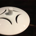井上萬ニ/白磁香炉【 White porcelain insence burner made by Inoue Manji 】 [k0414]