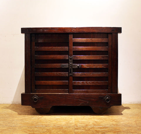 米沢車箪笥 [j0750]【 KURUMA TANSU WHEELED CABINET 】