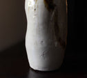 柳図瀬戸徳利【Seto sake bottle with willow design, Edo era】 [p0258]