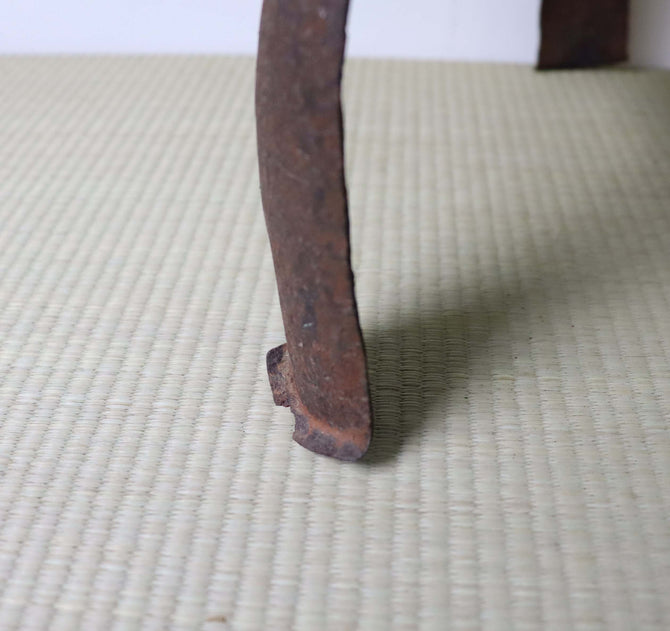 鉄燭台【Iron candle stand】 [s1457]