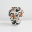 赤絵沈香壺【Overglazed Imari incense vase】 [k0483]