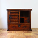 時代箪笥／欅米沢帳場箪笥【KEYAKI YONEZAWA maerchant chest】 [j0961]　Japanese Antique Furniture