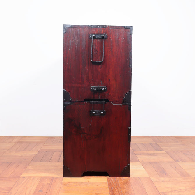 時代箪笥／米沢熨斗宝珠紋衣裳箪笥【YONEZAWA clothing chest】 [j1026]　Japanese Antique Furniture