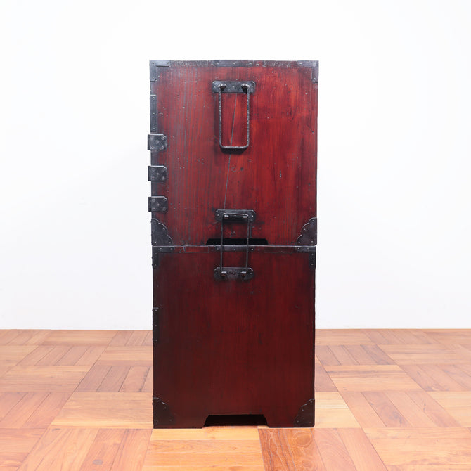 時代箪笥／米沢熨斗宝珠紋衣裳箪笥【YONEZAWA clothing chest】 [j1026]　Japanese Antique Furniture