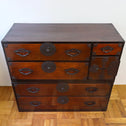 米沢桜紋衣裳箪笥【 Yonezawa clothing chest 】[j0965]
