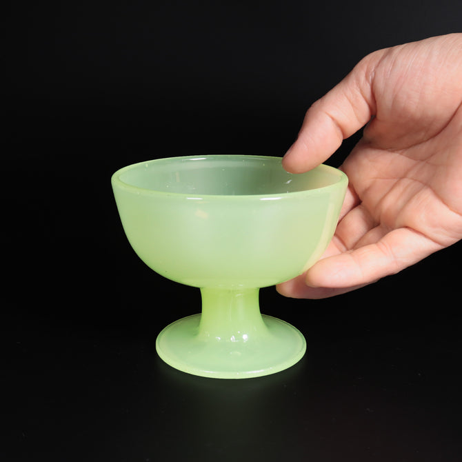 ウランガラス碗型氷コップ  [g025]