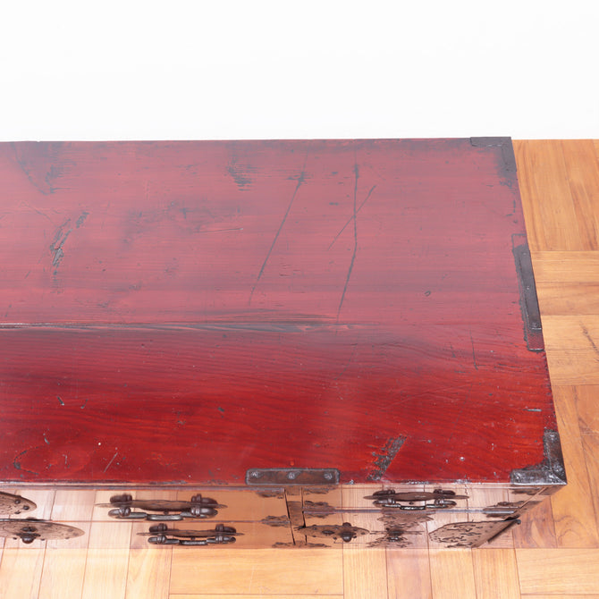 時代箪笥／米沢桜紋衣裳箪笥【YONEZAWA clothing chest】 [j1031]　Japanese Antique Furniture