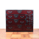米沢兜金具衣裳箪笥【Yonezawa clothing chest】[j1035]