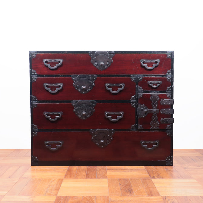 米沢兜金具衣裳箪笥【Yonezawa clothing chest】[j1035]