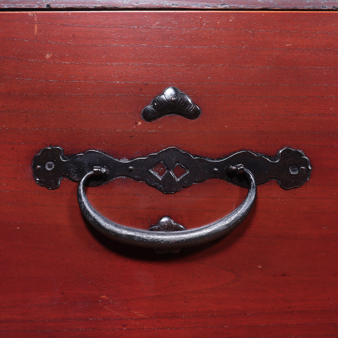 二本松丸金具衣裳箪笥【Nihonmatsu clothing chest】[j1036]
