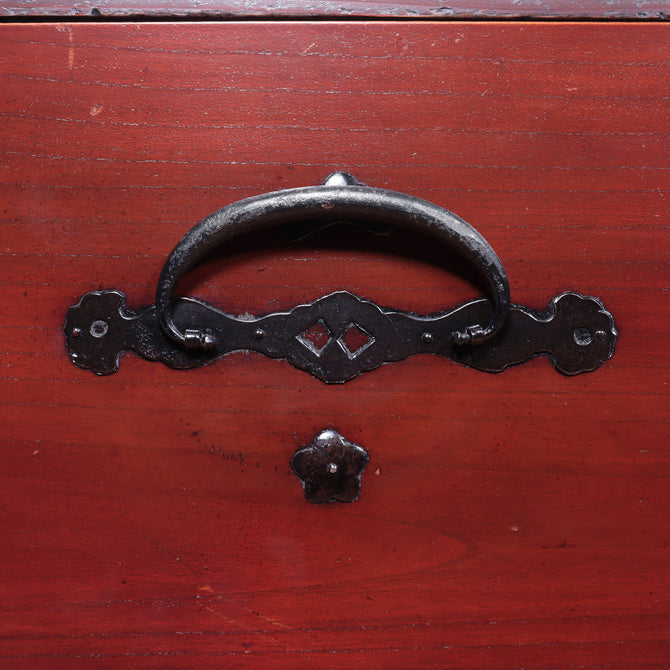 二本松丸金具衣裳箪笥【Nihonmatsu clothing chest】[j1036]