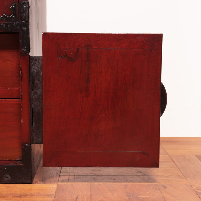 二本松丸金具衣裳箪笥【Nihonmatsu clothing chest】[j1036]