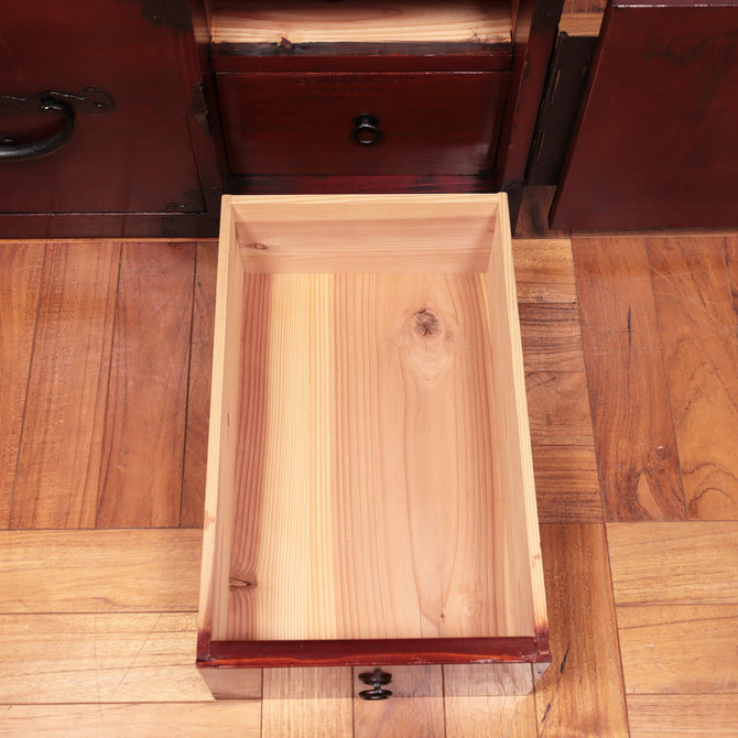 二本松丸金具衣裳箪笥【Nihonmatsu clothing chest】[j1036]