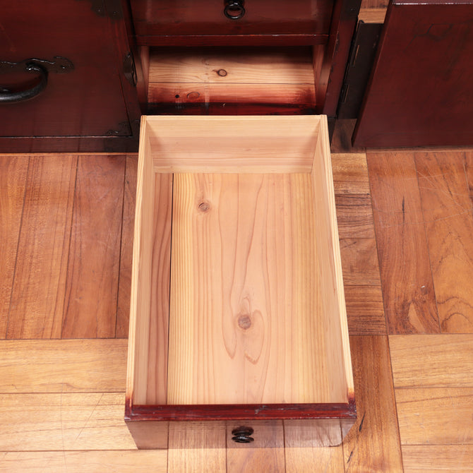 二本松丸金具衣裳箪笥【Nihonmatsu clothing chest】[j1036]
