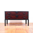 最上丸金具衣裳箪笥　スタンド付き【Mogami clothing chest with metal stand】[j1037]