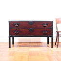 最上丸金具衣裳箪笥　スタンド付き【Mogami clothing chest with metal stand】[j1037]
