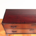 最上丸金具衣裳箪笥　スタンド付き【Mogami clothing chest with metal stand】[j1037]