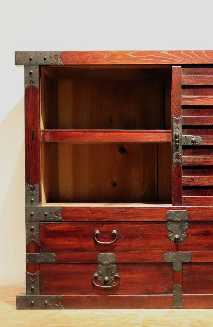 時代箪笥／米沢帳場箪笥 【 YONEZAWA MERCHANT CHEST 】 [j0913]　Japanese Antique Furniture