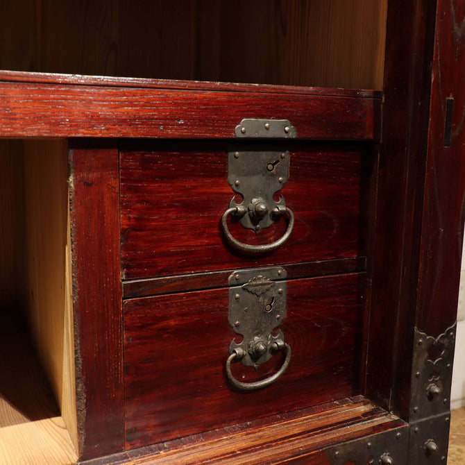 時代箪笥／米沢帳場箪笥 【 YONEZAWA MERCHANT CHEST 】 [j0913]　Japanese Antique Furniture