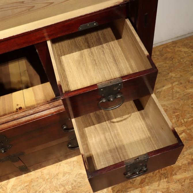 時代箪笥／米沢帳場箪笥 【 YONEZAWA MERCHANT CHEST 】 [j0913]　Japanese Antique Furniture