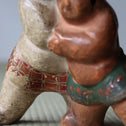s1418 土人形（相撲）【　Cray doll of SUMO 】