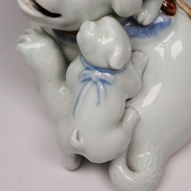 平戸犬置物[k0515]