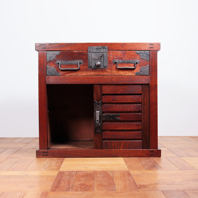 越後小帳場箪笥 【small merchant chest】[j1061]